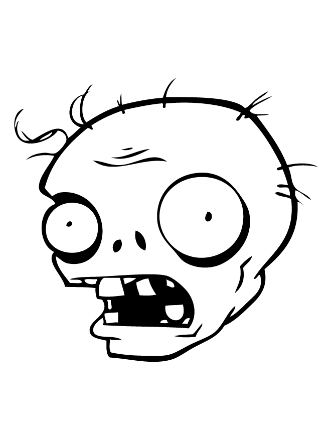 Zombie avec une expression malicieuse dans un décor de nuit