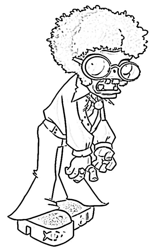 Zombie effrayant entouré d'éléments sombres