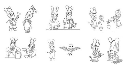 Coloriage Zou #22838 à imprimer Coloriage Zou #22838 à imprimer