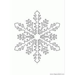 Coloriage et dessin Mandalas Flocon à imprimer