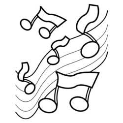 Coloriage et dessin Instruments de musique à imprimer