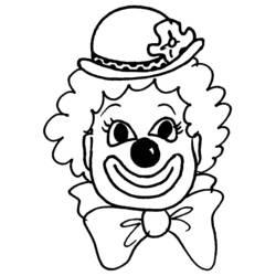 Coloriage et dessin Clown à imprimer