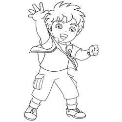 Coloriage et dessin Garçon à imprimer