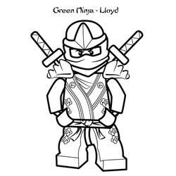 Coloriage et dessin Ninja à imprimer