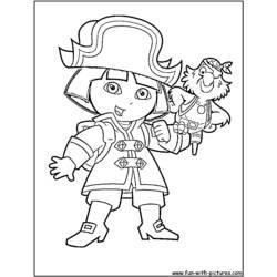 Coloriage et dessin Pirate à imprimer