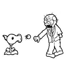 Coloriage et dessin Zombie à imprimer