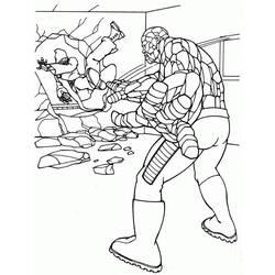 Coloriage et dessin La Chose à imprimer