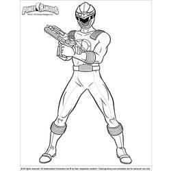 Coloriage et dessin Power Rangers à imprimer