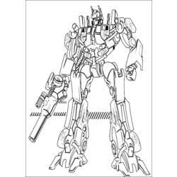 Coloriage et dessin Transformers à imprimer