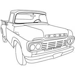 Coloriage et dessin Pick-up à imprimer