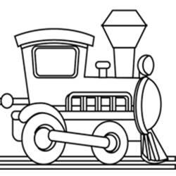Coloriage et dessin Train / Locomotive à imprimer