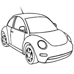 Coloriage et dessin Voiture / Automobile à imprimer