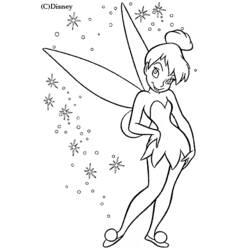 Coloriage et dessin Clochette à imprimer