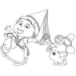 Coloriage et dessin Détestable moi à imprimer