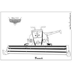 Coloriage et dessin Les Bagnoles (Cars) à imprimer