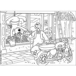 Coloriage et dessin Wallace et Gromit à imprimer