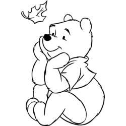 Coloriage et dessin Winnie l'Ourson à imprimer