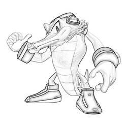 Coloriage et dessin Alligator à imprimer