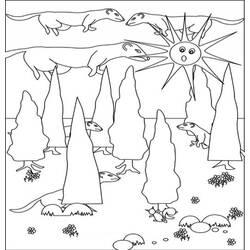 Coloriage et dessin Furet à imprimer