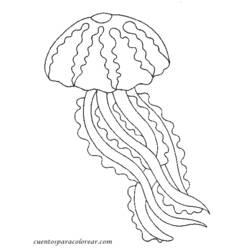 Coloriage et dessin Méduse à imprimer