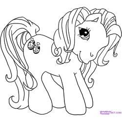 Coloriage et dessin Poney à imprimer