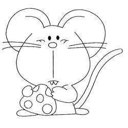 Coloriage et dessin Souris à imprimer
