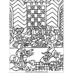 Coloriage et dessin Chateau à imprimer