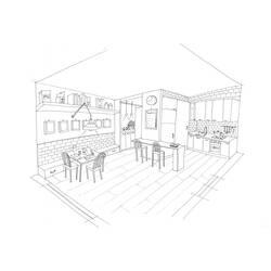 Coloriage et dessin Cuisine à imprimer