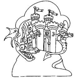 Coloriage et dessin Palais à imprimer