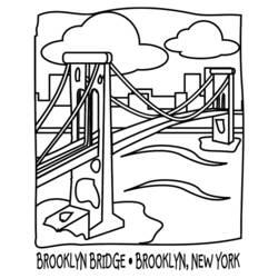 Coloriage et dessin Pont à imprimer