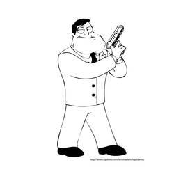 Coloriage et dessin American Dad! à imprimer