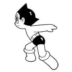 Coloriage et dessin Astroboy à imprimer
