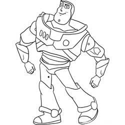 Coloriage et dessin Aventures de Buzz l'Éclair à imprimer