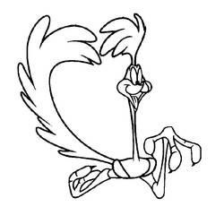 Coloriage et dessin Bip Bip et Coyote à imprimer