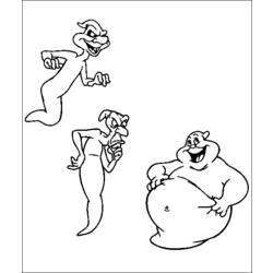 Coloriage et dessin Casper à imprimer