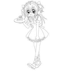 Coloriage et dessin Mew Mew Power à imprimer