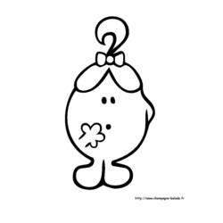 Coloriage et dessin Monsieur Madame à imprimer