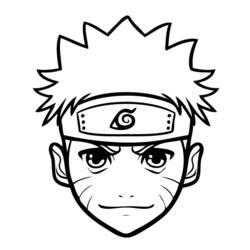 Coloriage et dessin Naruto à imprimer