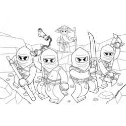 Coloriage et dessin Ninjago à imprimer