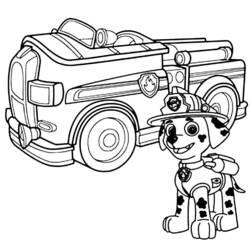 Coloriage et dessin Pat'Patrouille à imprimer