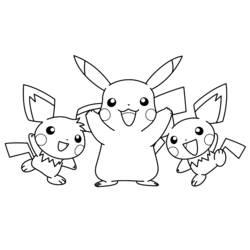 Coloriage et dessin Pokemon à imprimer