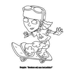 Coloriage et dessin Rocket Power à imprimer