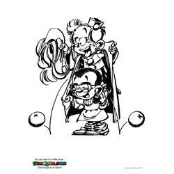 Coloriage et dessin Spirou à imprimer