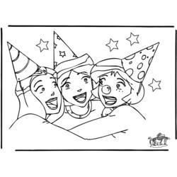 Coloriage et dessin Totally Spies à imprimer