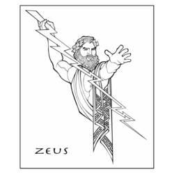 Coloriage et dessin Mythologie Grecque à imprimer