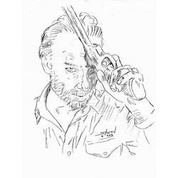 Coloriage et dessin The Walking Dead à imprimer