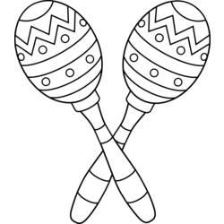 Coloriage et dessin Cinco de Mayo à imprimer