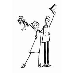 Coloriage et dessin Mariage à imprimer